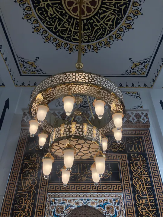 Çemberli cami avizesi uygulaması 25 – Medine Avize