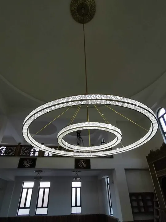 Çemberli cami avizesi uygulaması 18 – Medine Avize