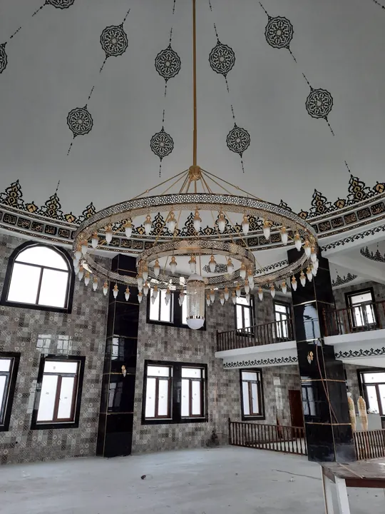 Çemberli cami avizesi uygulaması 41 – Medine Avize