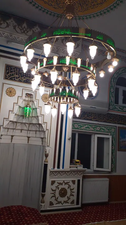 Çemberli cami avizesi uygulaması 27 – Medine Avize
