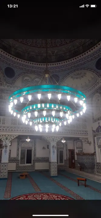 Çemberli cami avizesi uygulaması 21 – Medine Avize