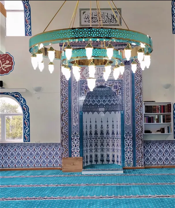 Çemberli cami avizesi uygulaması 51 – Medine Avize