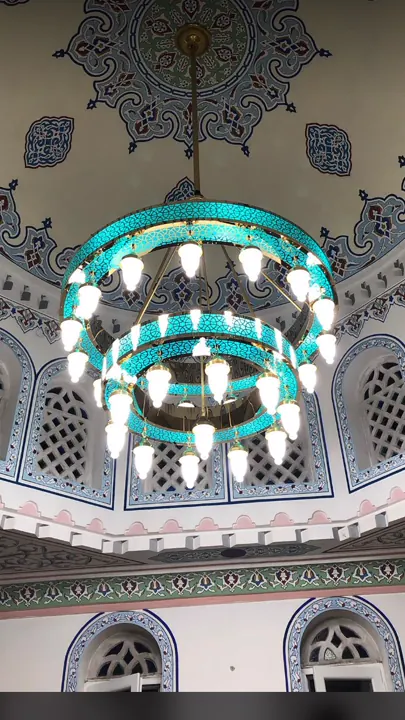 Çemberli cami avizesi uygulaması 16 – Medine Avize
