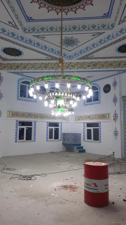 Çemberli cami avizesi uygulaması 10 – Medine Avize