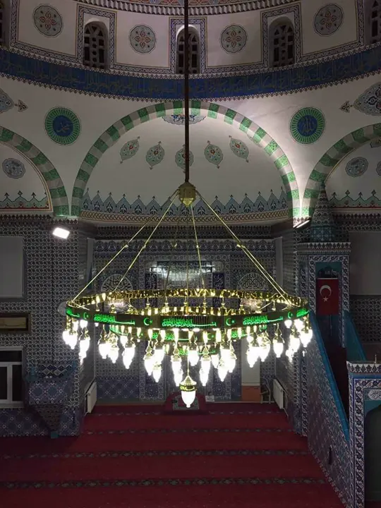 Çemberli cami avizesi uygulaması 63 – Medine Avize