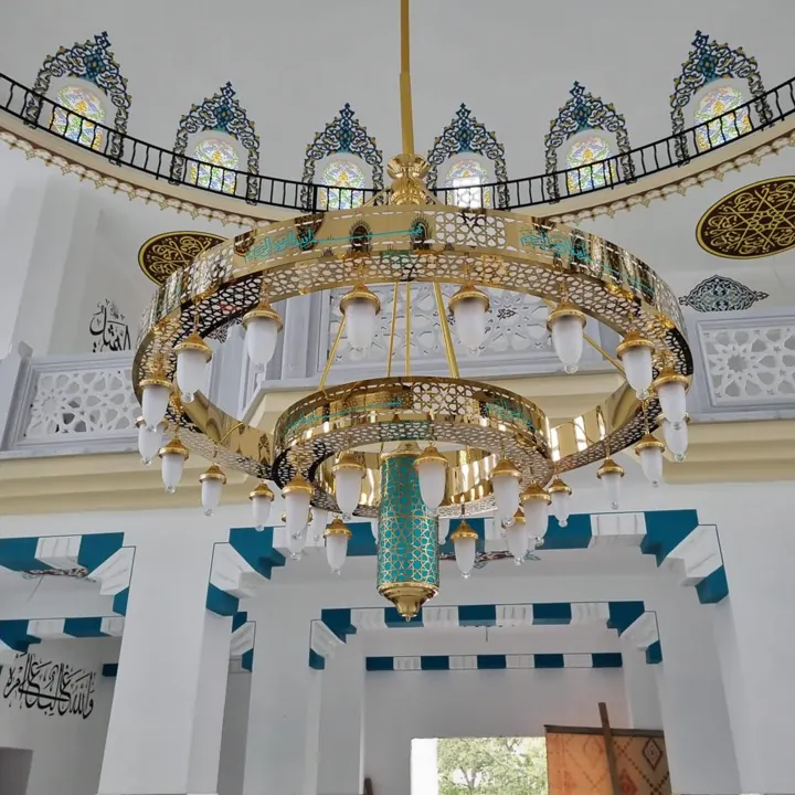 Çemberli cami avizesi uygulaması 82 – Medine Avize