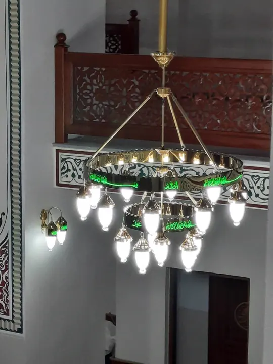 Çemberli cami avizesi uygulaması 66 – Medine Avize