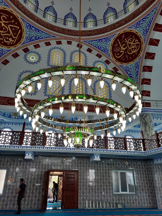 Çemberli cami avizesi uygulaması 47 – Medine Avize