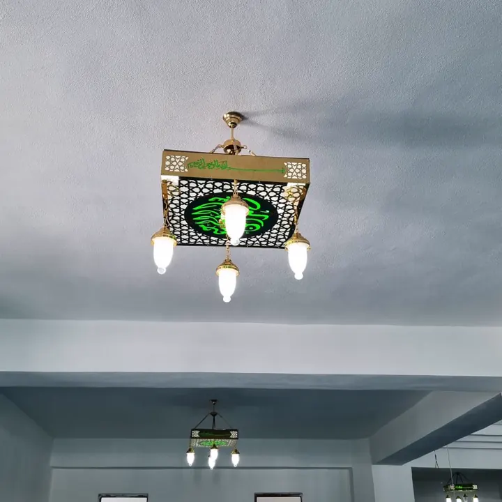 Çemberli cami avizesi uygulaması 70 – Medine Avize