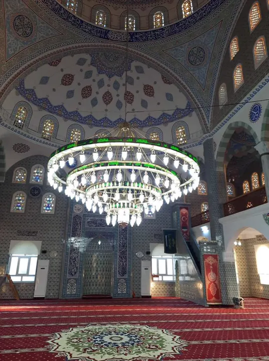 Çemberli cami avizesi uygulaması 62 – Medine Avize