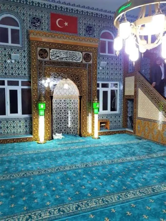 Cami şamdan takımı uygulaması 05 – Medine Avize