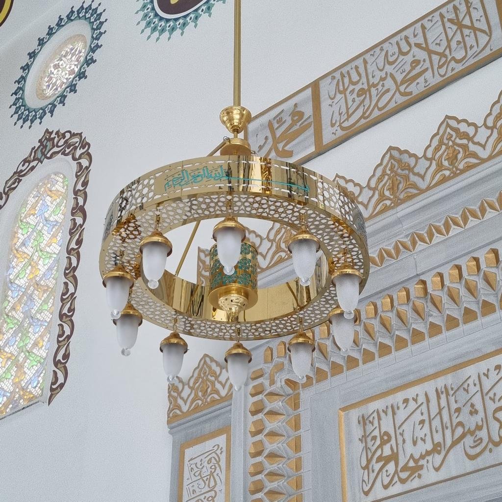Sade tek çember avize